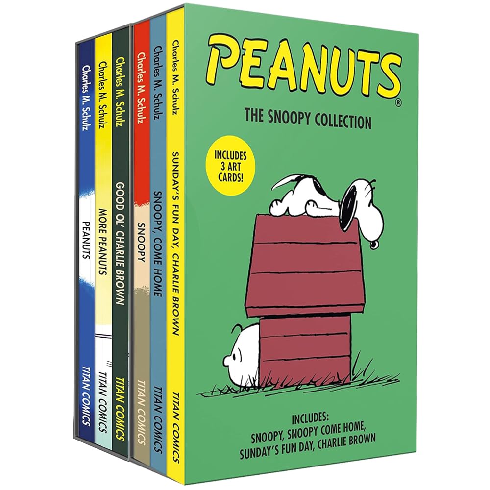 Peanuts and Snoopy Collection 6 Books Boxed Set by Charles M