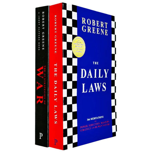 The Daily Laws & The 33 Strategies of War By Robert Greene Collection 2 Books Set - The Book Bundle