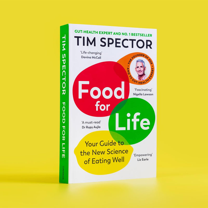 Food for Life: The New Science of Eating Well by Tim Spector - The Book Bundle