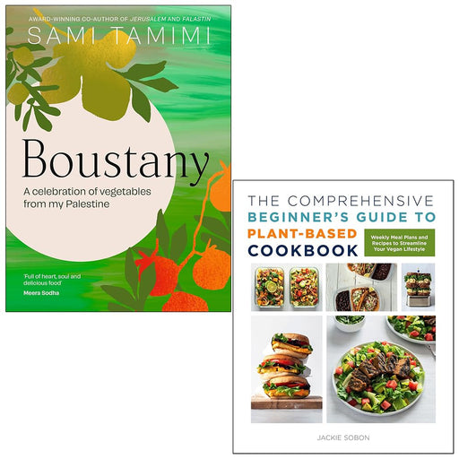 Boustany, The Comprehensive Beginner's Guide to Plant-Based Cookbook 2 Books Collection Set - The Book Bundle