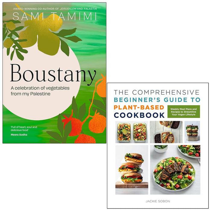 Boustany, The Comprehensive Beginner's Guide to Plant-Based Cookbook 2 Books Collection Set - The Book Bundle