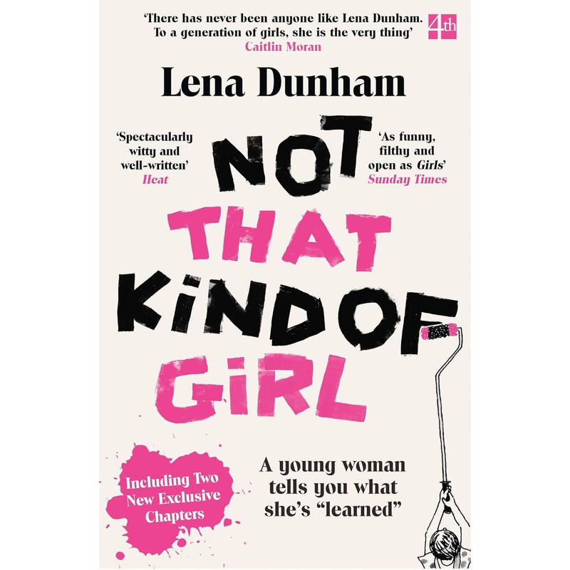 Lena Dunham's Not That Kind of Girl and Famesick 2-book collection set, featuring non-fiction titles with mixed formats.