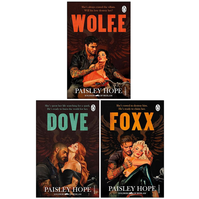 The Soldiers of Bedlam 3 Books Collection Set by Paisley Hope - Fiction - Paperback