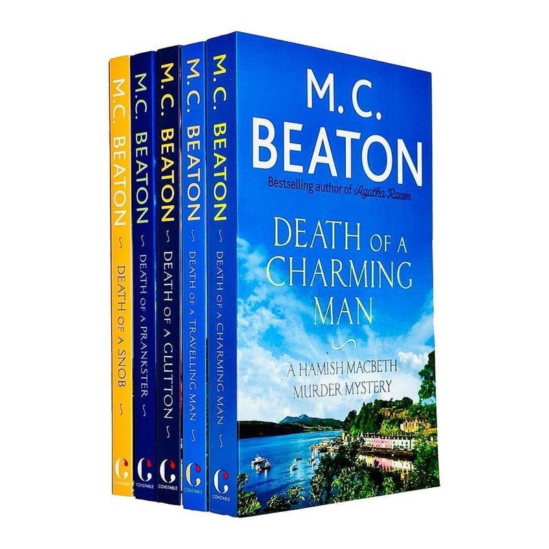Hamish Macbeth Murder Mystery Death Series 2 Collection 5 Books Set - The Book Bundle