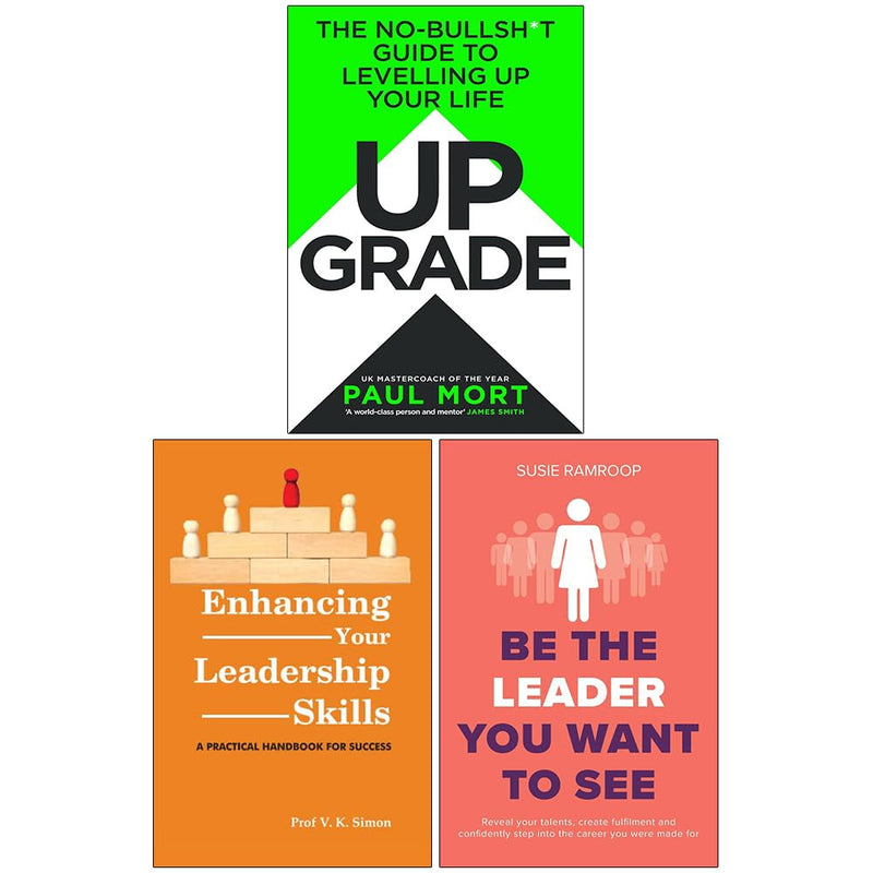 Upgrade(HB), Enhancing Your Leadership Skills & Be the Leader You Want to See 3 Books Collection Set - The Book Bundle