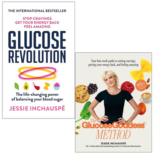 Jessie Inchauspe Collection 2 Books Set (Glucose Revolution, The Glucose Goddess Method) - The Book Bundle