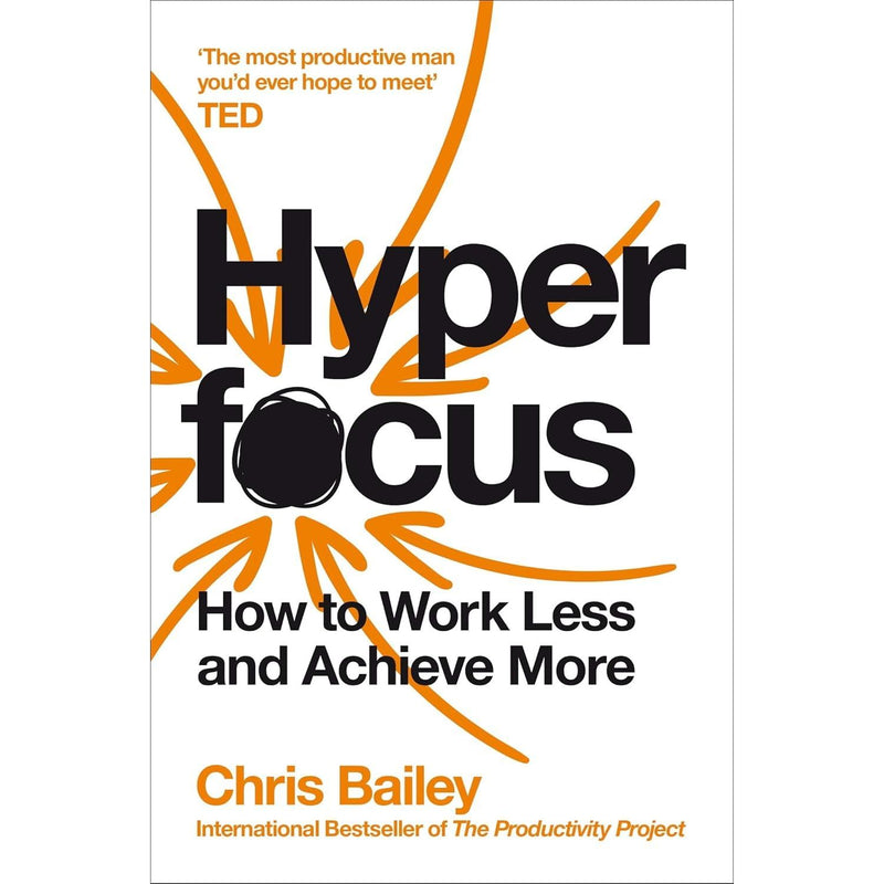Hyperfocus How to Work Less and Achieve More, Blue Ocean Shift and The Magnetic Personality 3 Books Collection Set - The Book Bundle