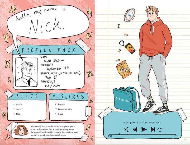 The Full-Colour Heartstopper Yearbook By Alice Oseman - Young Adult - Paperback
