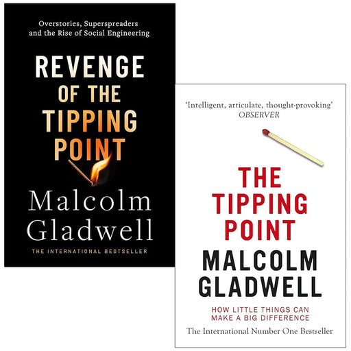 Malcolm Gladwell Collection 2 Books Set (Revenge of the Tipping Point and The Tipping Point) - The Book Bundle