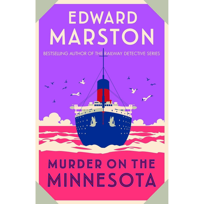 Ocean Liner Mysteries Series 6 Books Collection Set by Edward Marston - Fiction - Paperback