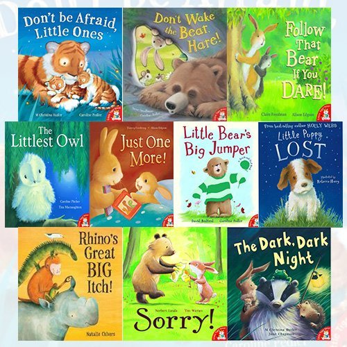 Animal Stories Picture Book Set With Zip Lock bag 10 Books Bundle Collection - The Book Bundle