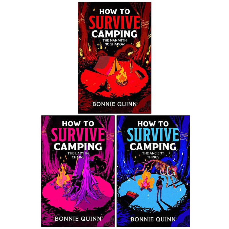 How to Survive Camping 3 Books Collection Set by Bonnie Quinn - Fiction - Paperback