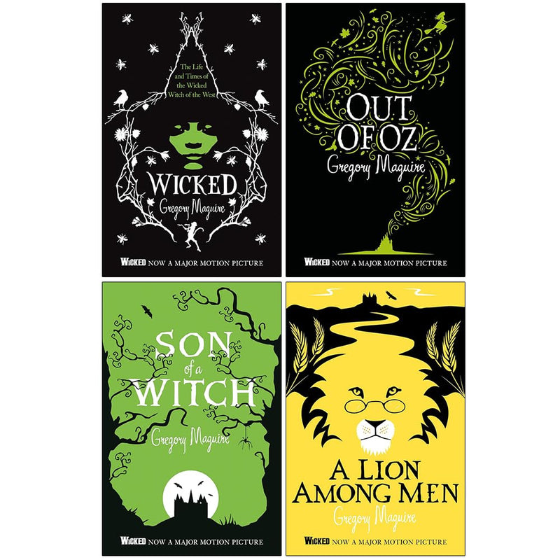 The Wicked Years Vintage Collection 4 Books Set By Gregory Maguire (Wicked, Out of Oz, Son of a Witch and A Lion Among Men) - The Book Bundle