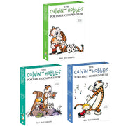 Calvin and Hobbes Portable Compendium 7-12 Books Collection in 3 Set By Bill Watterson - The Book Bundle
