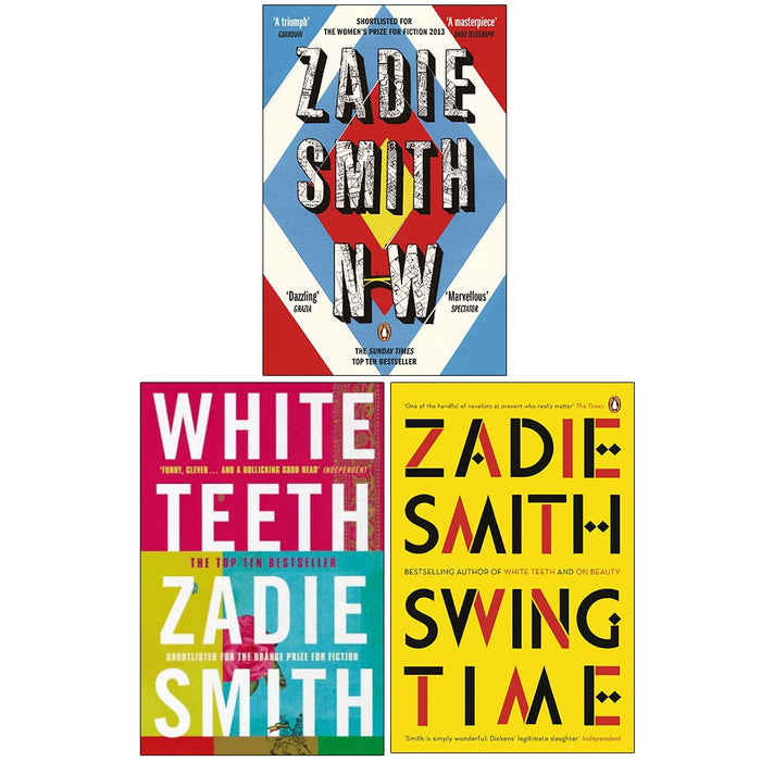 Zadie Smith Collection 3 Books Set (N-w, White Teeth, Swing Time) - The Book Bundle