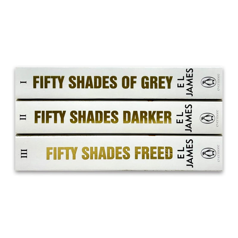 Fifty Shades Series Three-Book Collection Set by E L James - Fiction - Paperback