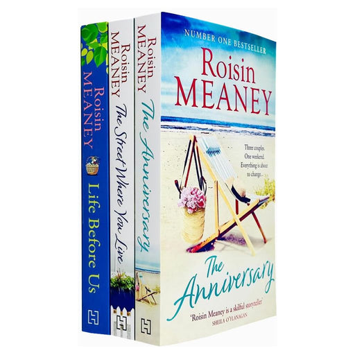Roisin Meaney Collection 3 Books Set (The Anniversary, The Street Where You Live & Life Before Us) - The Book Bundle