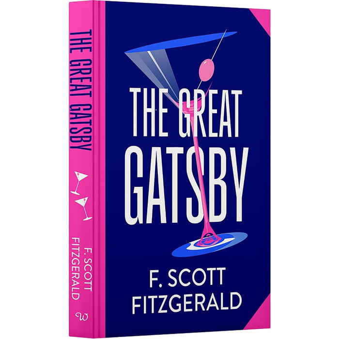 The Great Gatsby by F. Scott Fitzgerald (Deluxe Hardback Sprayed Edge Edition) - The Book Bundle
