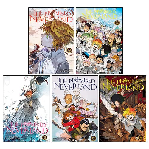 The Promised Neverland Vol (16-20): 5 Books Collection Set - The Book Bundle
