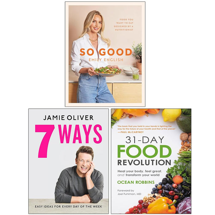So Good, 7 Ways Easy Ideas for Your Favourite Ingredients & 31-Day Food Revolution 3 Books Collection Set - The Book Bundle
