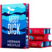 Moby Dick by Herman Melville: Wilco Classics Sprayed Edge Premium by Herman Melville - The Book Bundle