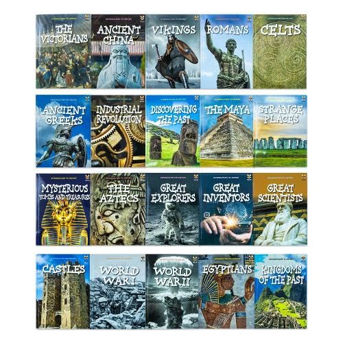 Children Introduction to History for Beginners(Series 1 & 2) 20 Books Collection Set - The Book Bundle