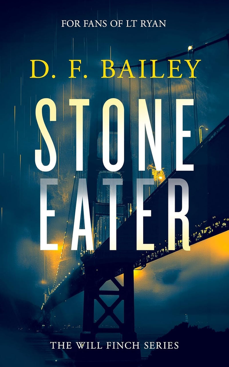 Will Finch Mystery Thriller Series 8 Books Collection Set By D.F. Bailey - Fiction - Paperback