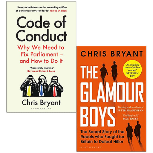 Chris Bryant Collection 2 Books Set (Code of Conduct [Hardcover] and The Glamour Boys) - The Book Bundle