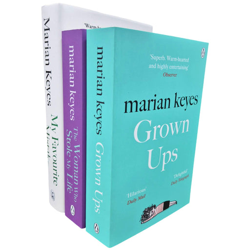 Marian Keyes 3 Books Collection Set (The Woman Who Stole My Life, Grown Ups & My Favourite Mistake [Paperback]) - The Book Bundle