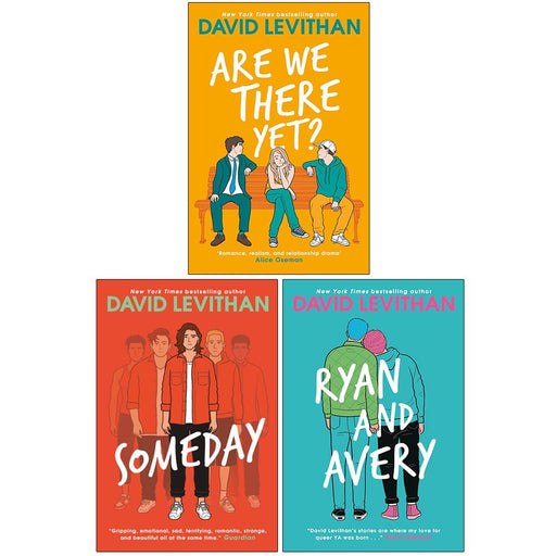 David Levithan 3 Books Collection Set (Are We There Yet?, Someday and Ryan and Avery) - The Book Bundle