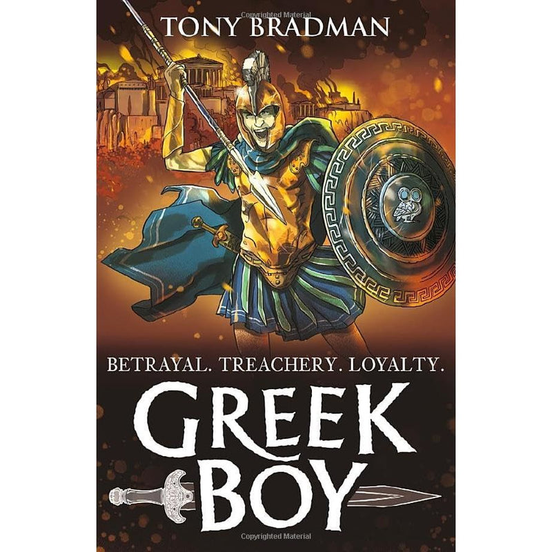 Viking Boy, Greek Boy, Anglo-Saxon Boy & More 4 Books Collection Set by Tony Bradman - Fiction - Paperback