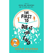 Three paperback books from Adam Silvera's They Both Die At The End series, featuring colorful covers and titles on the spines.