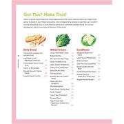 PlantYou Scrappy Cooking book by Carleigh Bodrug featuring 140+ plant-based, zero-waste recipes with colorful recipe pages.
