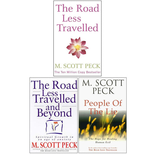 M Scott Peck Collection 3 Books Set (The Road Less Travelled, The Road Less Travelled And Beyond) - The Book Bundle