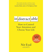 Indistractable, How to Calm Your Mind and The One Goal 3 Books Collection Set - The Book Bundle