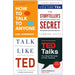 How to Talk to Anyone, The Storyteller's Secret, Talk Like TED, TED Talks 4 Books Collection Set - The Book Bundle