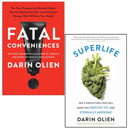 Darin Olien Collection 2 Books Set (Fatal Conveniences [Hardcover] & SuperLife) - The Book Bundle