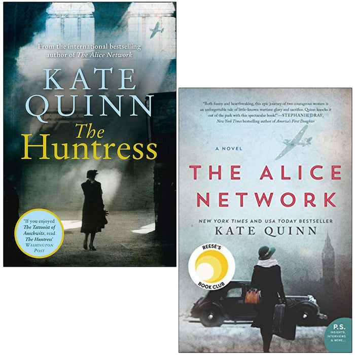 Kate Quinn Collection 2 Books Set (The Huntress, The Alice Network) - The Book Bundle