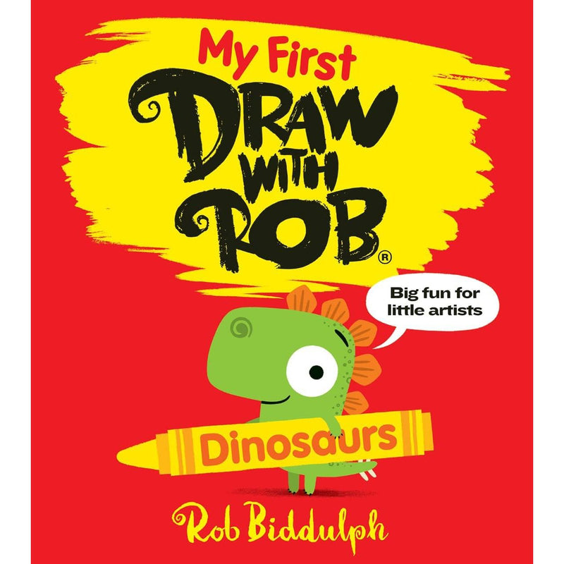 Rob Biddulph Collection of 5 paperback children's books including My First Draw series, When I Grow Up, Blue-Footed Booby, and Odd Dog Christmas