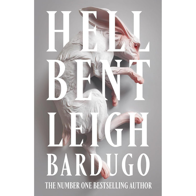 The Ninth House book by Leigh Bardugo, part of the Hell Bent trilogy, paperback collection with dark cover art.