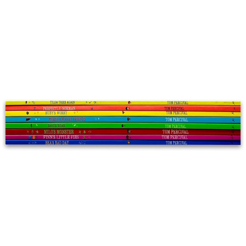 Big Bright Feelings 8 Books Collection Set by Tom Percival - Fiction - Paperback
