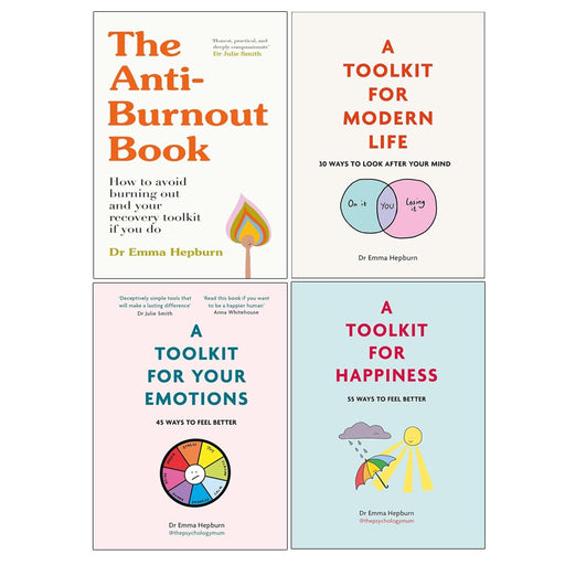Mental Health Toolkit for Busy Professionals By Dr Emma Hepburn 4 Books Collection Set - Non Fiction - The Book Bundle