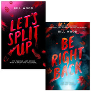 Bill Wood's Let's Split Up 2-book collection set featuring two fiction novels from the Scholastic series.