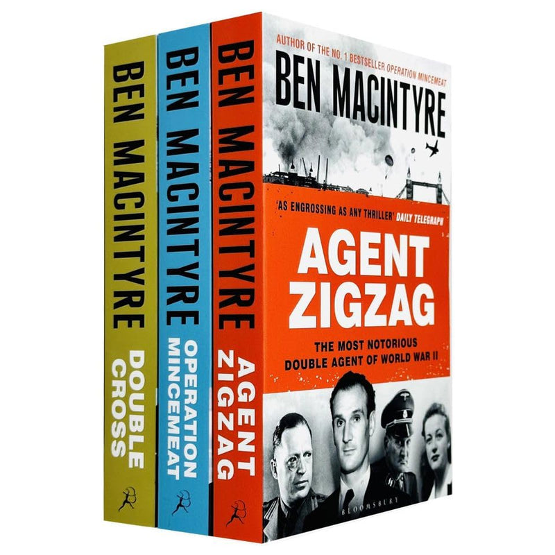 Operation Mincemeat, Double Cross & Agent Zigzag 3 Books Collection Set by Ben Macintyre - Non Fiction - Paperback