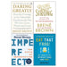 Daring Greatly, Rising Strong, Gifts Of Imperfection, Eat That Frog 4 Books Collection Set - The Book Bundle