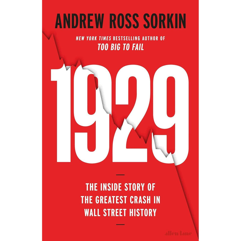 Andrew Ross Sorkin 2 Books Collection Set (1929 (HB) & Too Big to Fail) - The Book Bundle