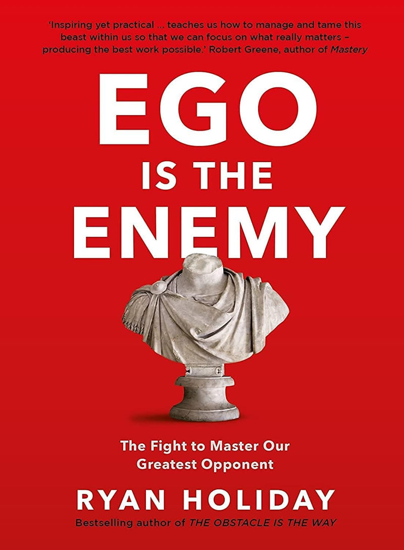 Ego Is the Enemy & The Obstacle Is the Way 3 Books Collection Set by Ryan Holiday - Non Fiction - Paperback