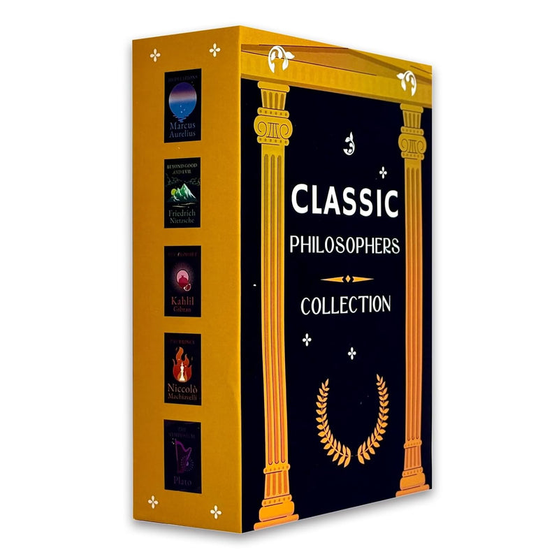Classic Philosophers Collection 5 Books Box Set Beyond Good And Evil, The Prince, Meditations - Non Fiction - Paperback