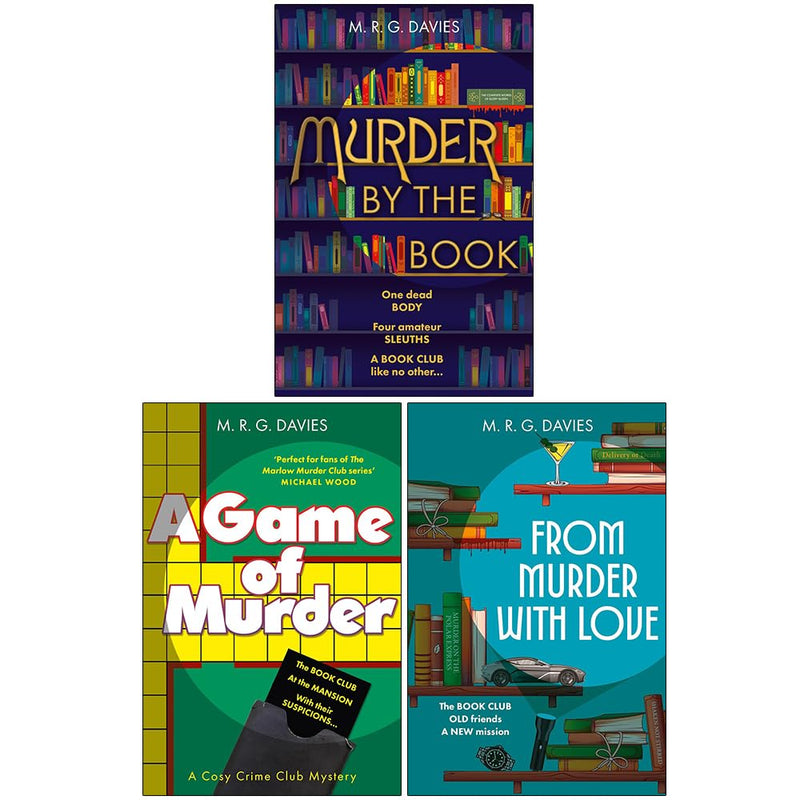 Cosy Crime Club Mysteries Series 3 Books Collection Set by M. R. G. Davies - Fiction - Paperback