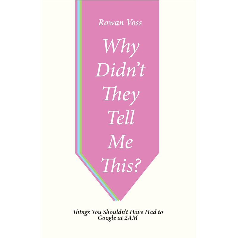 Why Didn't They Tell Me This? : Things You Shouldn't Have Had to Google at 2AM by Rowan Voss - The Book Bundle